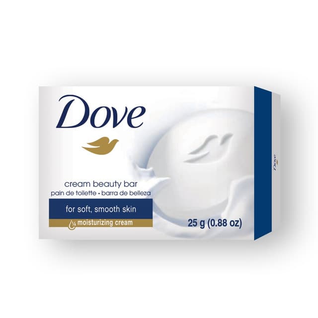 Dove Cream Beauty Bar Soap (288 units, 0.88oz each)