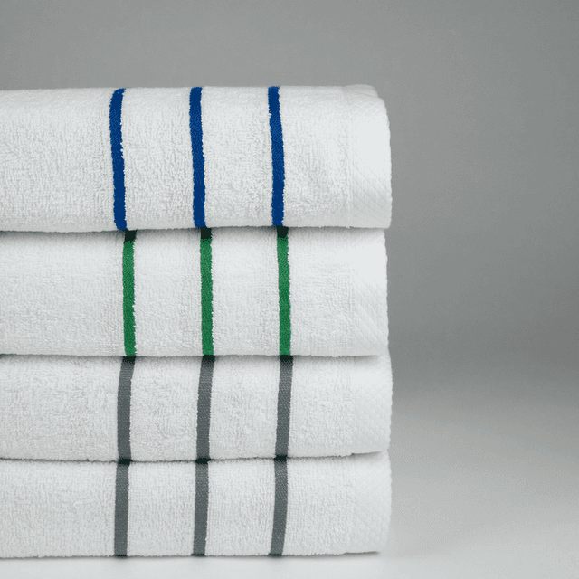 Martex® Resort Stripe 30"x60" Pool Towel Collection, 12.3lbs Per Dozen (Set of 36)