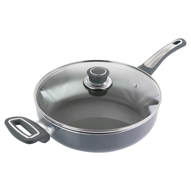 Oster 3.5 Quart Aluminum Saute Pan with Lid